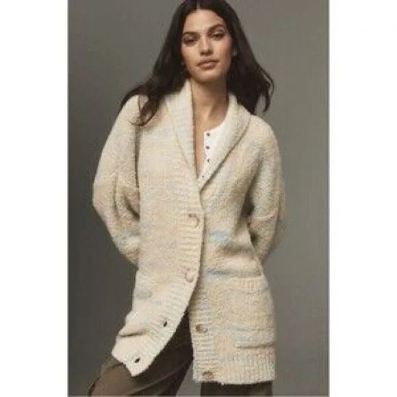 Pilcro Notched Lapel Cardigan - Picture 2 of 9